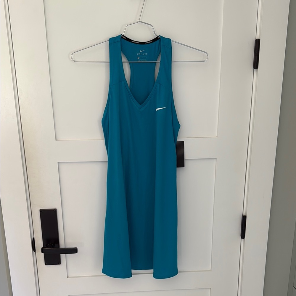 Nike Teal Sleeveless Athletic Dress
